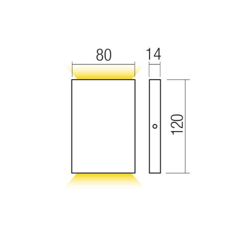Redo Kültéri lépcsővilágítás 90965 ZIPPER