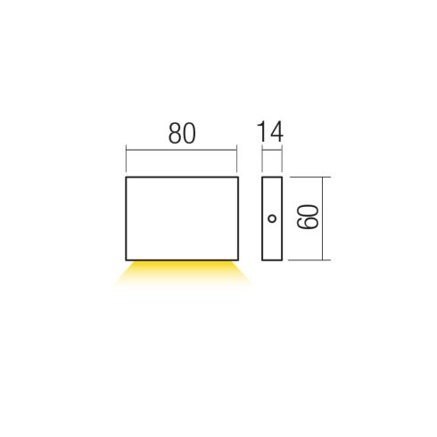 Redo Kültéri lépcsővilágítás 91085 ZIPPER