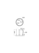 Arelux Függeszték AM01WW SWH XAMBIT