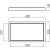 Arelux LED panel CSQ3060WW MWH XCASE