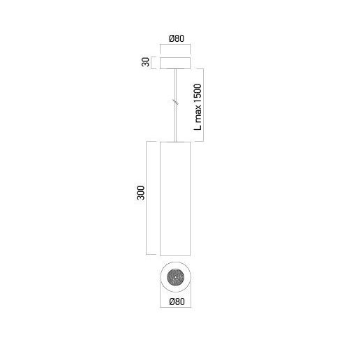 Arelux Függeszték FS31NW SWH XFOCUS
