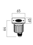 Arelux Taposólámpa GD16NW36 XGROUND