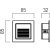 Arelux Lépcsővilágítás GS02WWIP65 BK XGHOST