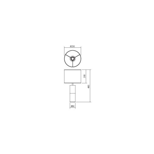 Incanti Asztali lámpa IAP T1 23 02 APUA