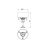 Incanti Asztali lámpa IDE T3B 05 02 DESIDERIO