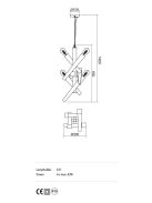 Incanti Függeszték IGL P6 06 12 GALEA