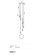 Incanti Mennyezeti lámpa IGL PR6 06 12 GALEA