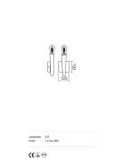 Incanti Fali lámpa IGL W1 06 12 GALEA