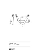 Incanti Fali lámpa IGL W2 06 12 GALEA