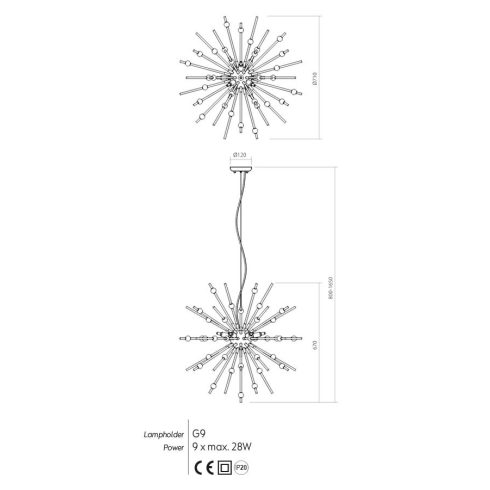 Incanti Függeszték IGN P9 10 50 GENESI