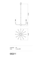 Incanti Csillár IKN C12 06 12 KONIG