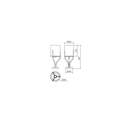 Incanti Asztali lámpa IPO T1 05 02 POSEIDO