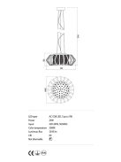 Incanti Függeszték IRN P5 11 RENEE