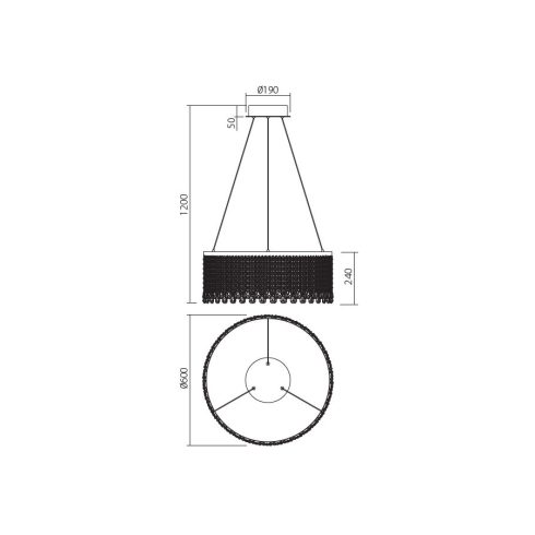 Incanti Függeszték IVA PR M 11 VANESIA