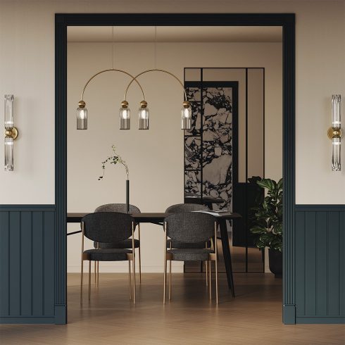 Maytoni Függeszték MOD302PL-04GR ANTIC