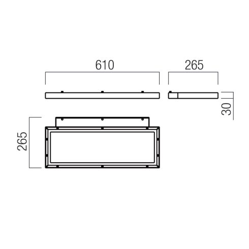 Arelux Fali lámpa SPC03WW SBK XSPECTER