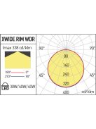 Arelux Álmennyezeti lámpa WDR30120NW MWH XWIDE