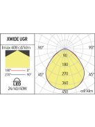 Arelux Álmennyezeti lámpa WDU6060WW MWH XWIDE